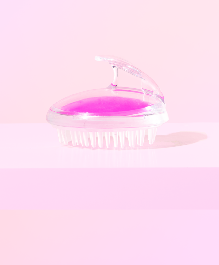 Brosse massage cuir chevelu