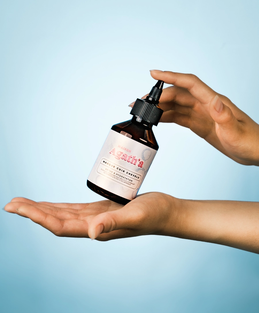 Masque detox cuir chevelu